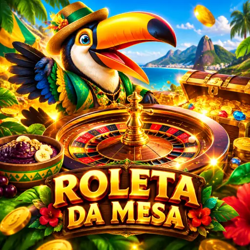 Mesa de roleta com fichas e números